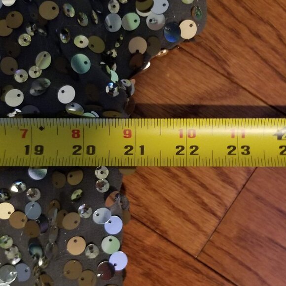 The Limited sequin shirt, size L - Picture 7 of 8